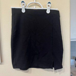Mini Black Skirt